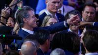 Le gouverneur  de Californie Gavin Newsom, ici le 20 août 2024 à Chicago, dans l'Illinois.