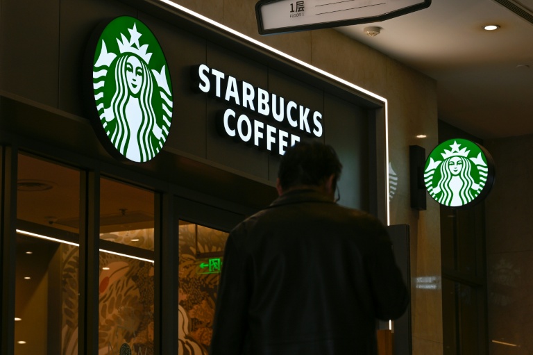 Un café Starbucks à Pékin, le 5 novembre 2025