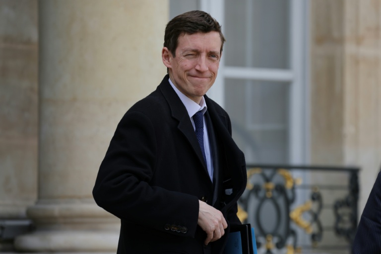 Le ministre de l'Education Edouard Geffray à la sortie de l'Elysée, le 25 mars 2026 à Paris