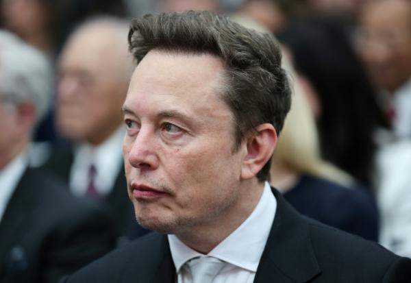 Elon Musk lors d'un sommet à Washington, le 8 octobre 2026