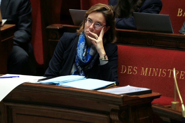 La ministre des Comptes publics, Amélie de Montchalin, à l'Assemblée nationale le 21 novembre 2025 à Paris