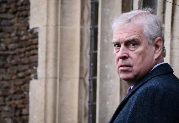 L'ex prince Andrew à Sandringham en Angleterre le 25 décembre 2022
