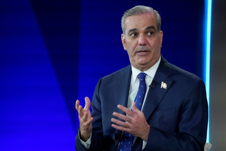 Le président dominicain Luis Abinader, le 24 septembre 2025 à New York (Etats-Unis)