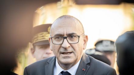Le ministre de l'Intérieur Laurent Nuñez, à Aubagne le 12 octobre 2026