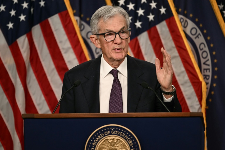 Le président de la Fed, Jerome Powell, le 18 mars 2026 à Washington