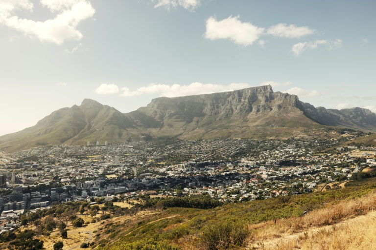 Vue du Cap, grande destination touristique d'Afrique du Sud, le 18 décembre 2025