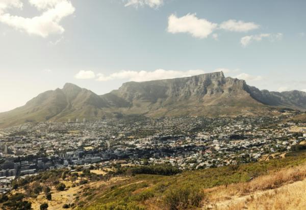 Vue du Cap, grande destination touristique d'Afrique du Sud, le 18 décembre 2025