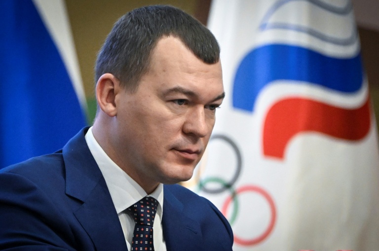 Le ministre des Sports et président du Comité olympique russe Mikhail Degtyarev, le 13 décembre 2024 à Moscou