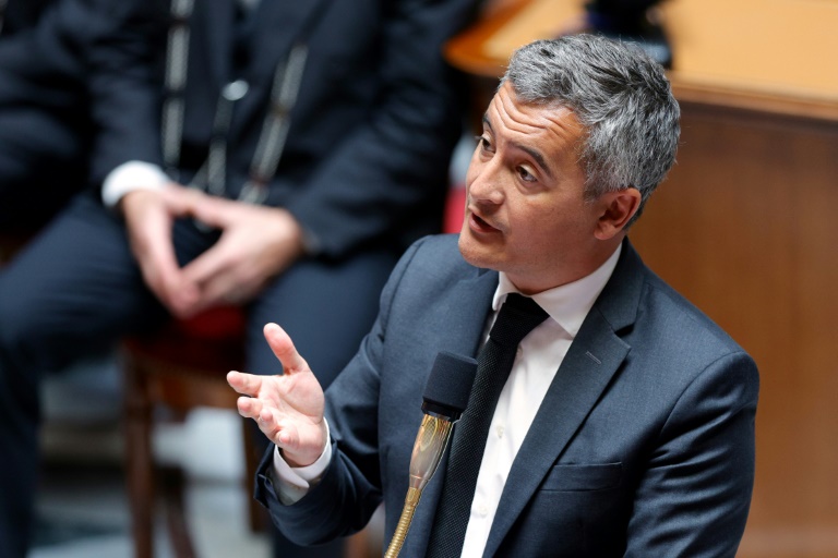 Le ministre de la Justice Gérald Darmanin à l'Assemblée nationale, le 10 juin 2025 à Paris