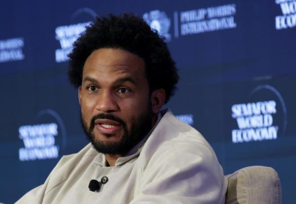 Le patron de Kickstarter, Everette Taylor, le 15 avril 2026 à Washington, aux Etats-Unis