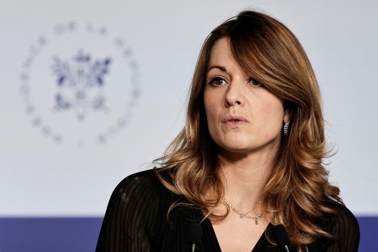 La porte-parole du gouvernement Maud Bregeon le 22 décembre 2025, à Paris