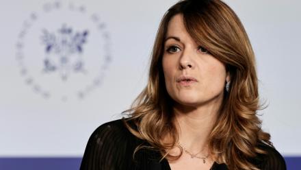 La porte-parole du gouvernement Maud Bregeon le 22 décembre 2025, à Paris