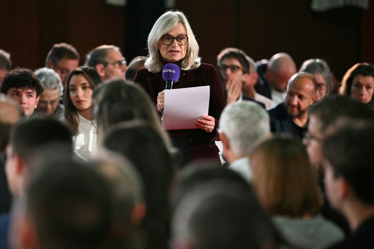 Sophie Gourmelen, la présidente du groupe EBRA, à Mirecourt, dans les Vosges, le 28 novembre 2025.