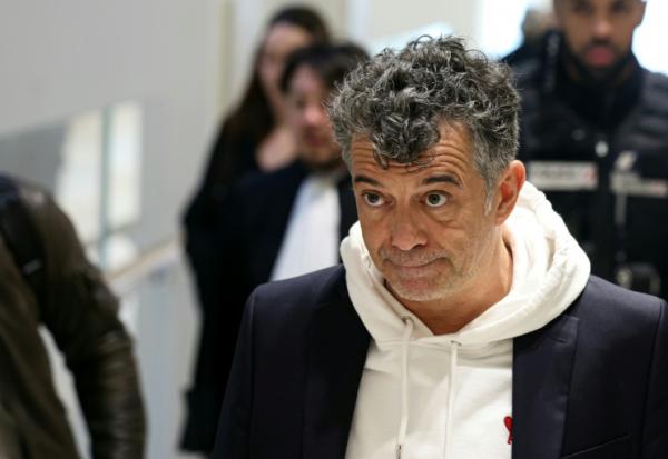 L'ancien animateur de M6 Stéphane Plaza lors de son  procès en première instance à Paris, le 18 février 2025