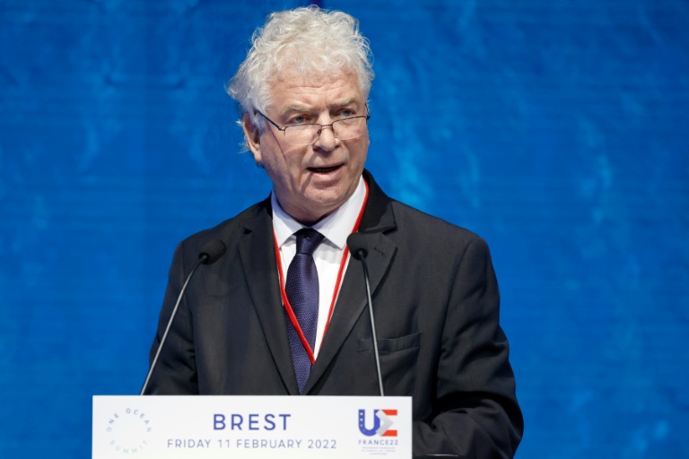 Le maire de Brest François Cuillandre à Brest le 11 février 2022