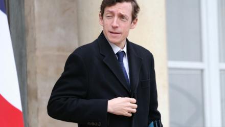Le ministre de l'Education, Edouard Geffray, à la sortie du palais de l'Elysée, à Paris, le 19 novembre 2025