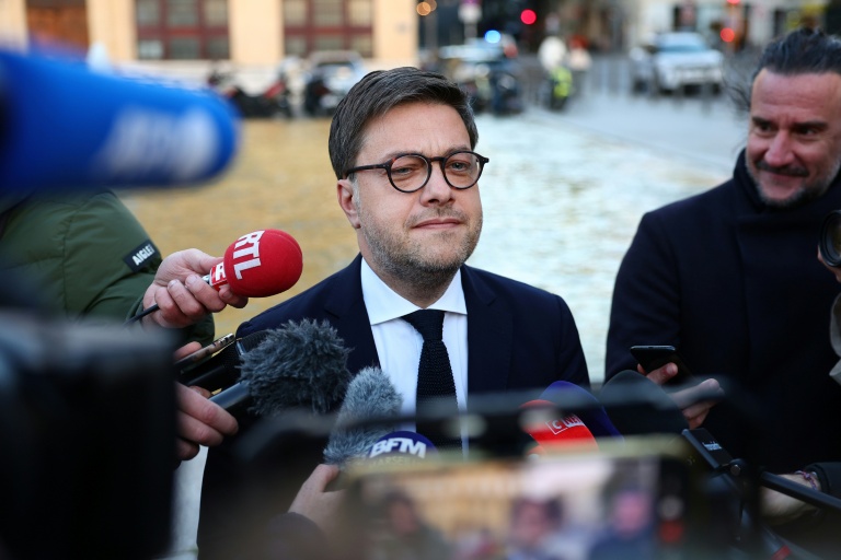 Le maire de Marseille Benoit Payan, à la sortie de la préfecture des Bouches-du-Rhône, à Marseille, le 20 novembre 2025