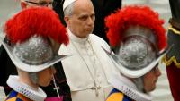 Le pape Léon XIV au Vatican le 6 mai 2026