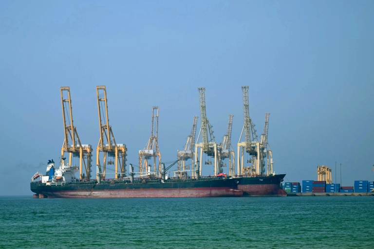 Un tanker au port de Khor Fakkan, aux Emirats arabes unis, le 23 juin 2025