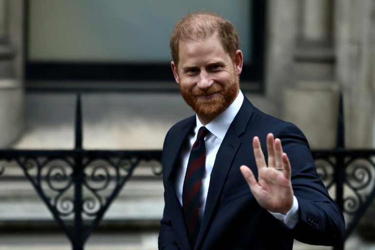 Le prince Harry à sa sortie de la Haute Cour de Londres, le 21 janvier 2026