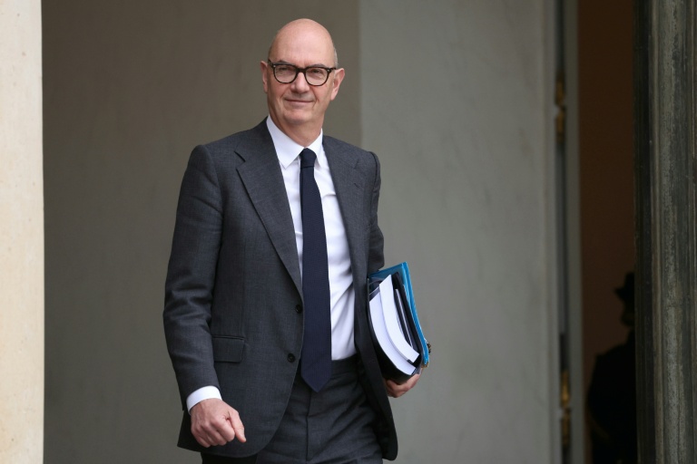 Le ministre de l'Economie Roland Lescure à l'Elysée, à Paris, le 19 novembre 2025