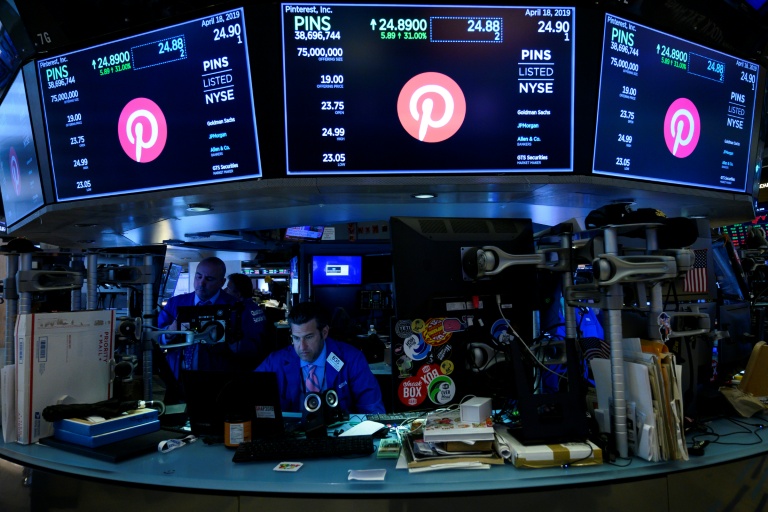 Le réseau social américain Pinterest avait fait son entrée au New York Stock Exchange (NYSE) le 18 avril 2019.