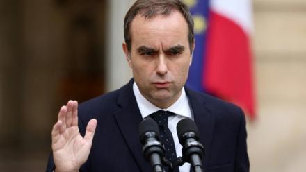 Le Premier ministre démissionnaire Sébastien Lecornu, le 6 octobre 2025 à Paris