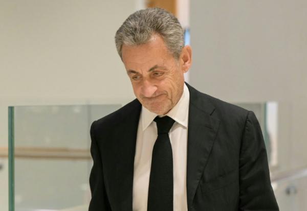 L'ancien président de la République Nicolas Sarkozy, à Paris le 20 janvier 2025
