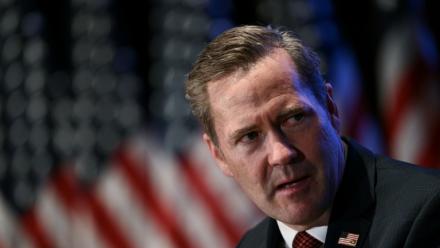 Le conseiller américain à la sécurité nationale Mike Waltz à Washington, le 30 april 2025