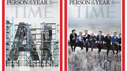 La couverture de Time Magazine