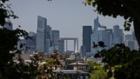 Le quartier d'affaires de La Défense, à l'ouest de Paris, le 1er juillet 2025