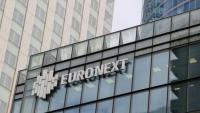 Le siège d'Euronext, société qui gère la Bourse de Paris, dans le quartier d'affaires de La Défense, le 9 octobre 2025