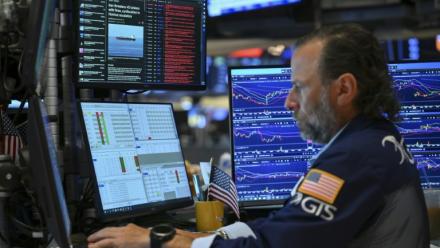 Un opérateur à la Bourse de New York, le 24 août 2026