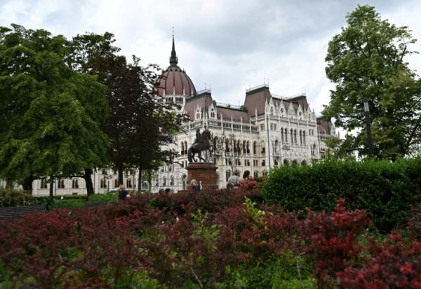 Le Parlement hongrois, à Budapest, le 7 mai 2026