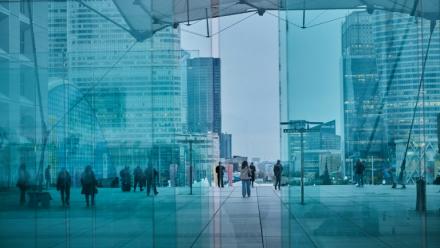Le quartier d'affaires de La Défense, près de Paris, le 8 novembre 2024