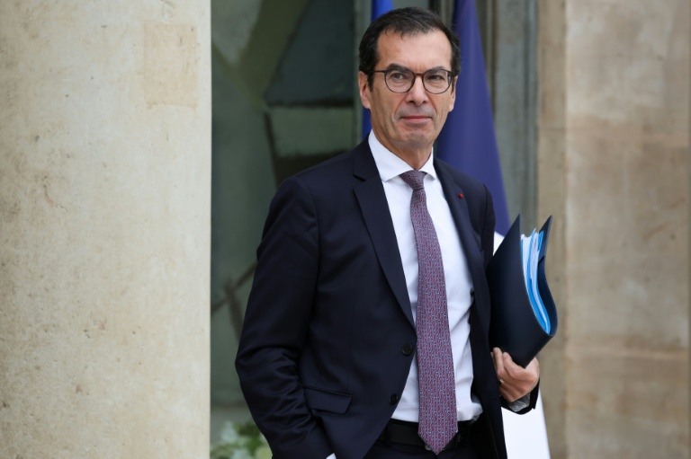 Le ministre du Travail Jean-Pierre Farandou à Paris le 29 octobre 2025