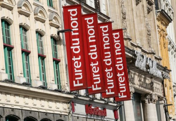 Une librairie Furet du Nord à Lille, le 23 mai 2026