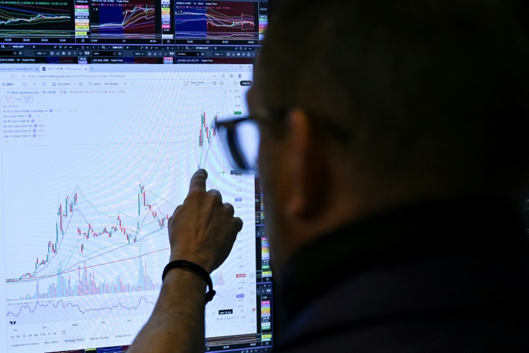 Un opérateur à la Bourse de New York, le 13 juin 2025
