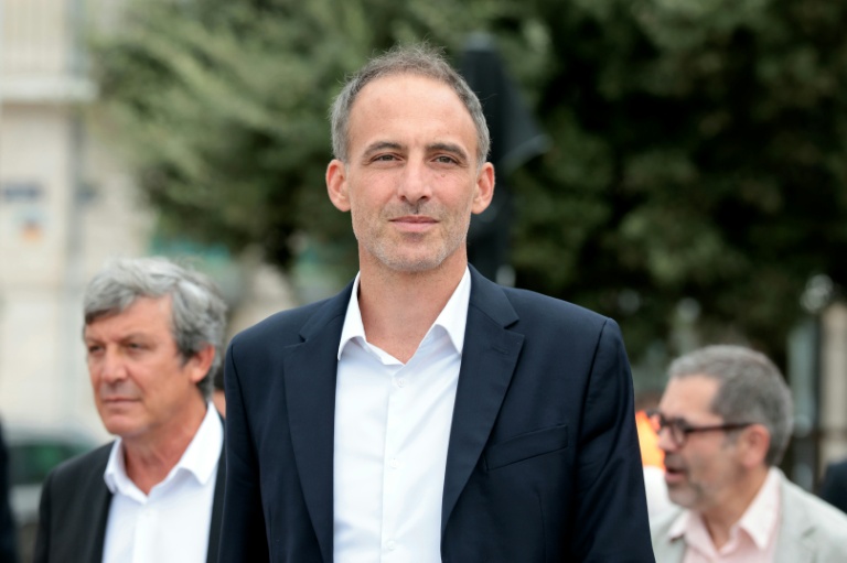 Raphaël Glucksmann, patron de Place publique et candidat à la présidentielle, à Blois, le 29 août 2026 