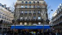 Le magasin Gibert Joseph sur le boulevard Saint Michel, à Paris, le 1er février 2025