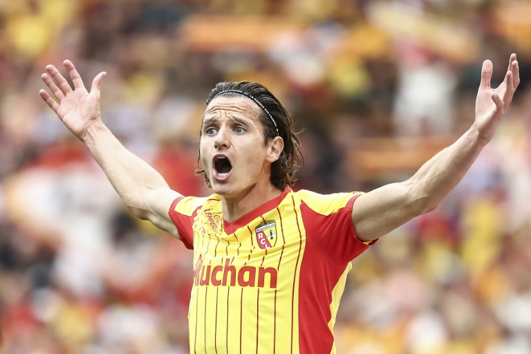 La recrue de Lens Florian Thauvin face à Lyon, le 16 août 2025 au stade Bollaert