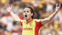 La recrue de Lens Florian Thauvin face à Lyon, le 16 août 2025 au stade Bollaert