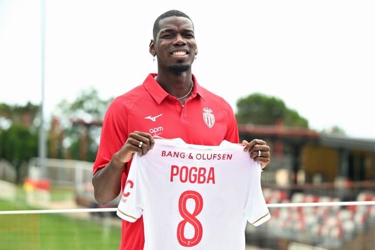 La recrue de Monaco Paul Pogba, le 3 juillet 2025