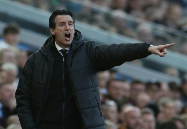 L'entraîneur espagnol d'Aston Villa, Unai Emery, lors de la réception de Liverpool à Villa Park, le 15 mai 2026 