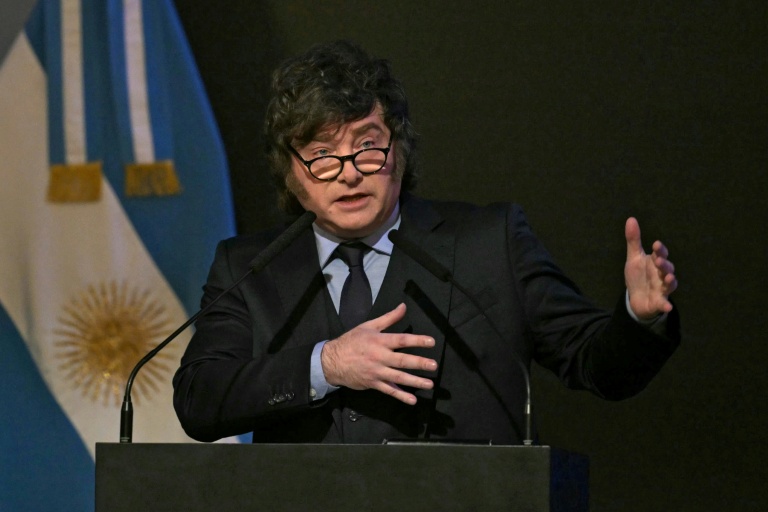 Javier Milei à Buenos Aires le 20 août 2026.