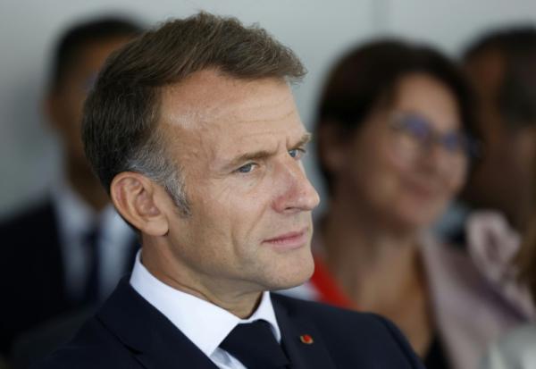 Emmanuel Macron, le 1er septembre 2026, à Mende, dans le sud de la France