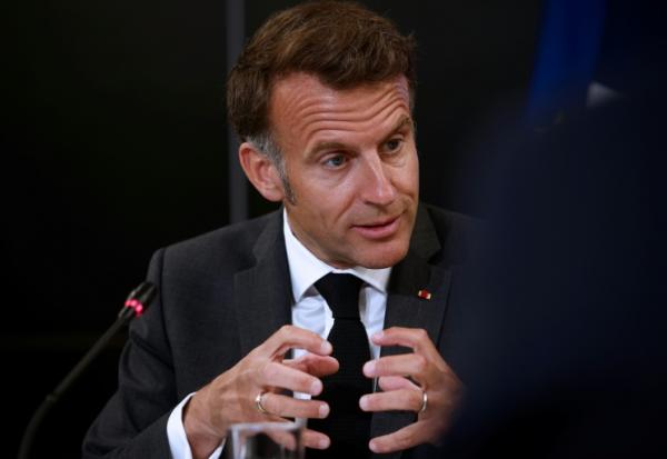 Le président français Emmanuel Macron, à l'occasion du conseil de planification écologique, à Paris le 19 mai 2026