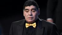 L'ancien footballeur Diego Maradona à Moscou, le 1er décembre 2017