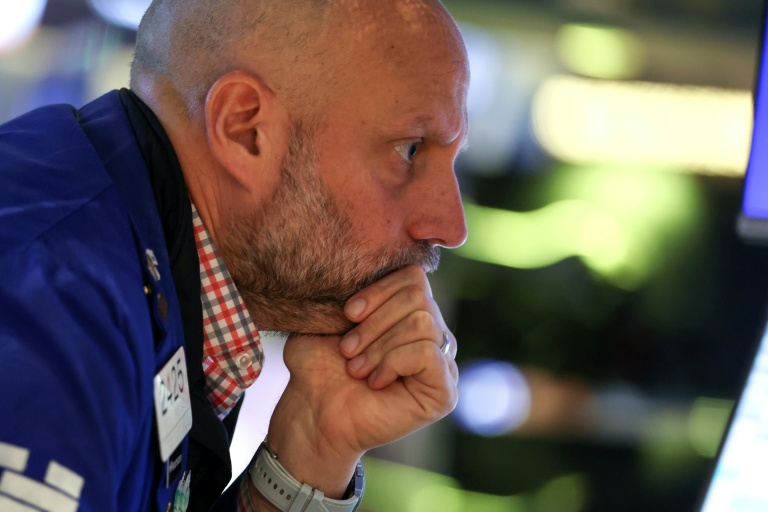 Un trader à New York le 14 mai 2026