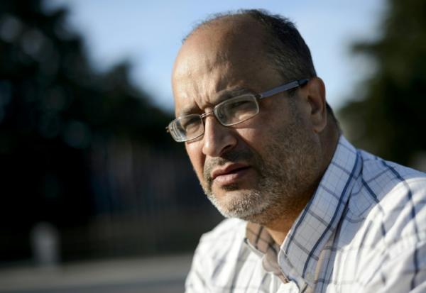 Le journaliste franco-marocain Ali Lmrabet, le 29 juin 2025 à Genève